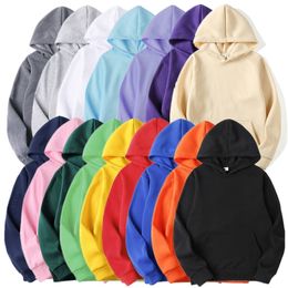 Fashion Mens Womens Hoodies Spring Autumn Winter Casual Hoodies Sweatshirts Men Tops Solid Color Hoodie Sweatshirt Male 260625CJ